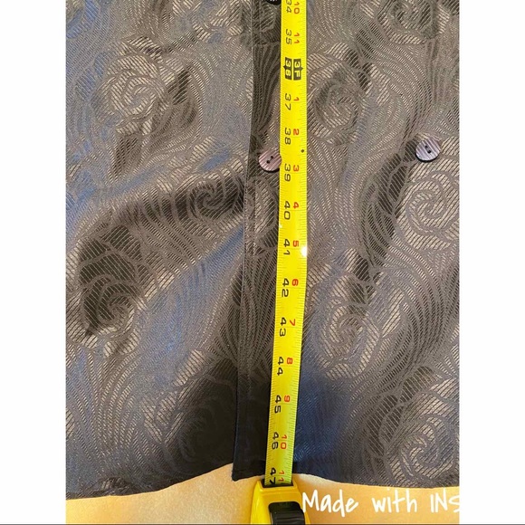 Vintage Fendi Black Rose Embroidered Formal Gown - Picture 4 of 14